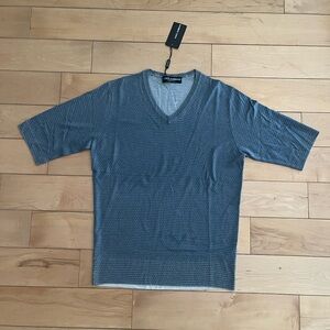 NWT - Dolce & Gabbana Cashmere and Silk T-Shirt